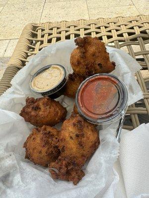 Conch fritters!