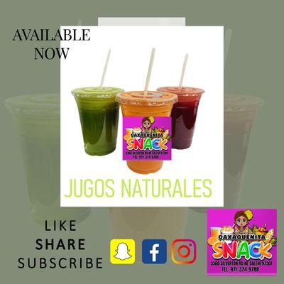 Natural Extracted Juice!