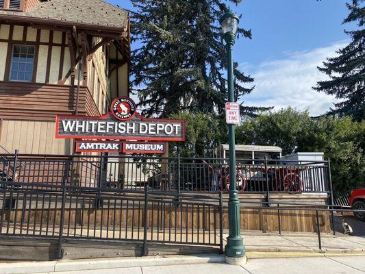 Whitefish Depot Amtrak Museum