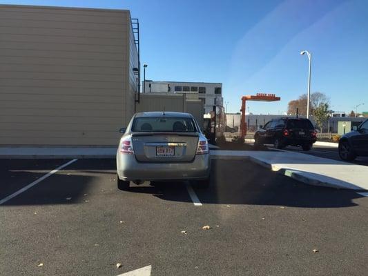 Thanks for taking up two spaces buddy! Xoxo