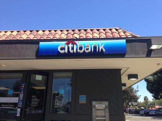 Citibank Store Front, Rosemont Square Shopping Center, Newark, CA.