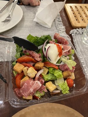 Pasquale salad (amazing prosciutto)