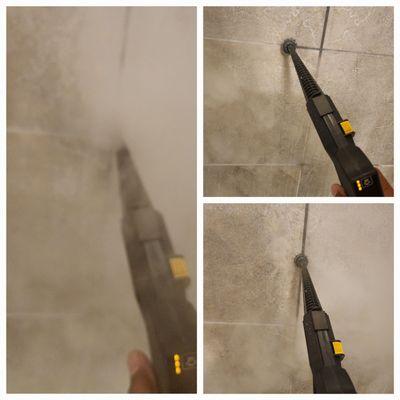 Tile and Grout Steam Cleaning