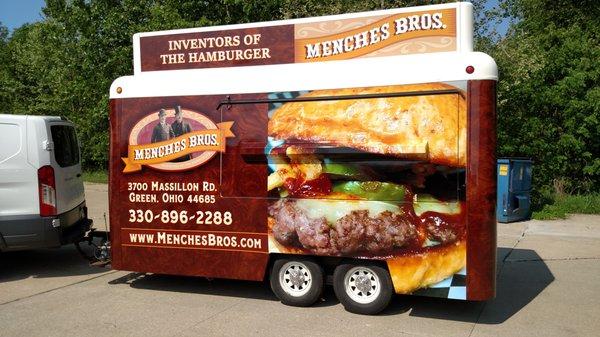 Menches Bros. Food Trailer Wrap