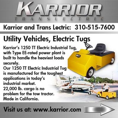 Karrior Electric Utility Tugs