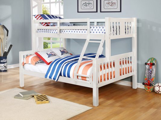 This Bunk Bed also comes in a Twin over Twin Set Up!