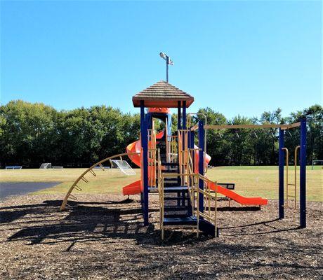 small playground in the middle