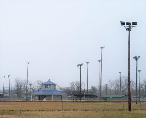 baseball fields