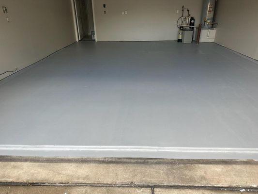 Cement floor covering