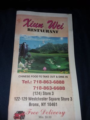 Front menu