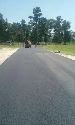 New Asphalt Driveway