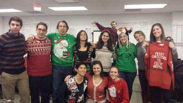 Ugly Sweater Party 2014!