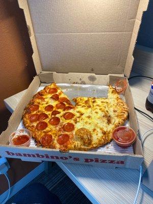 Large Bino 1/2 Cheesy Bread