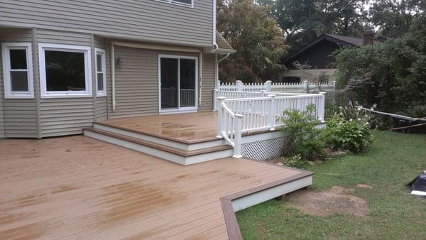 New decking