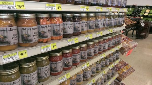 Pickled products $4.99, and cheaper than bucees.