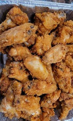 Plain fried wings.