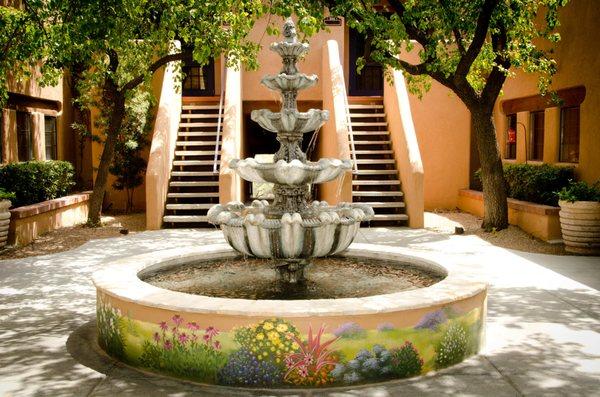 Fountain outside of Jenny's Clinic