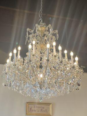 crystal chandelier