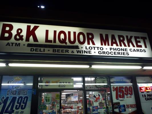 B & K Liquor Market