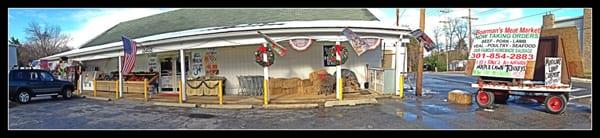 early morning at boarman's market