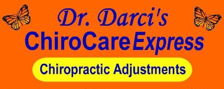 Dr. Darci's ChiroCare EXPRESS specializes in brief adjustments for maintenance, prevention, and relief of minor aches and pains.