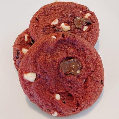 Red velvet cookies