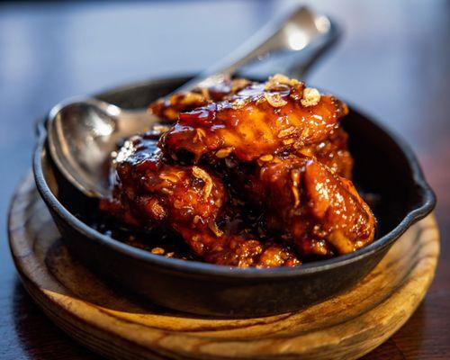 Thai chicken wings   IG @Bitehouston