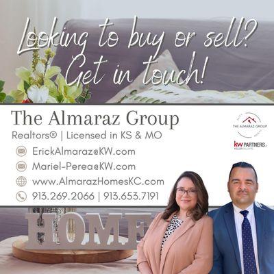 Business Card for The Almaraz Group | Keller Williams Realty Partners