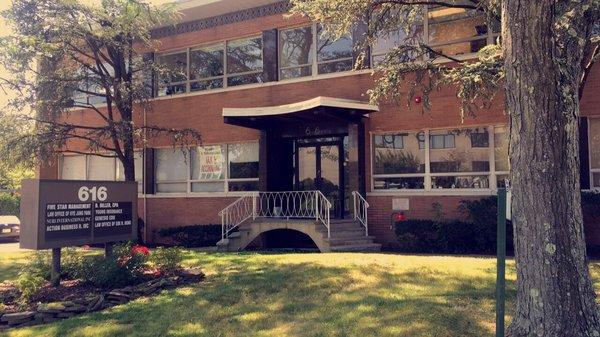 Our office building located at 616 East Palisade Ave, Englewood Cliffs, NJ