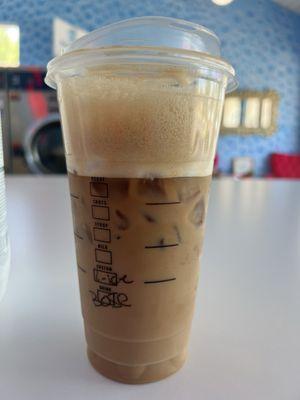 Venti lite-ice oat drink