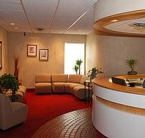 Our orthodontic office's reception area