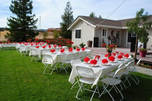 Wedding in the Foothills outside of Winters