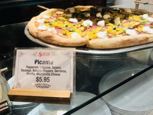 Picante - a slice for $5.95