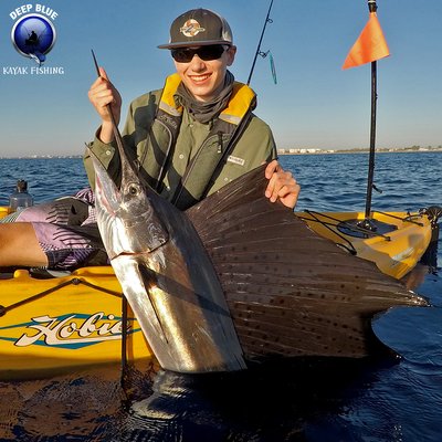 First Sailfish for Jackson!