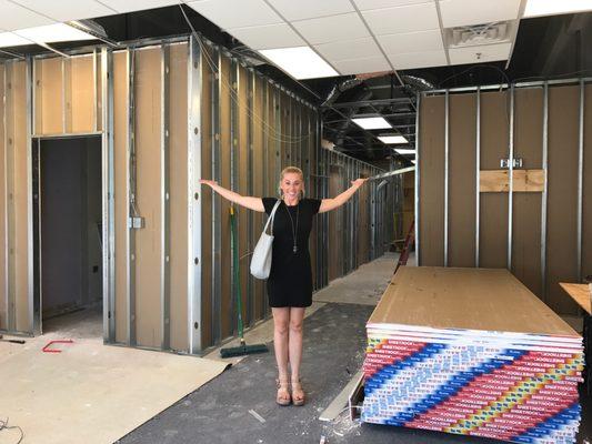 Walls are going up and so are our spirits! We're thrilled to bring neurologically-based chiropractic care to Georgetown, TX!