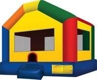 Jump into the fun with this large jump castle.