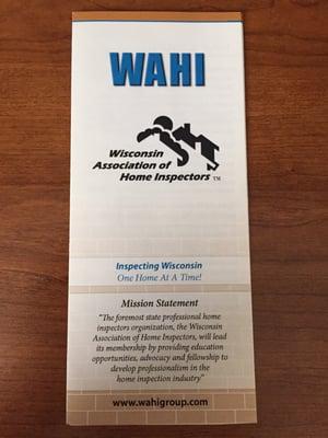 Ace Home Inspections is a WAHI member!