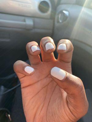 Mani with gel polish