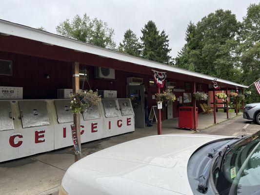 Front of camp store