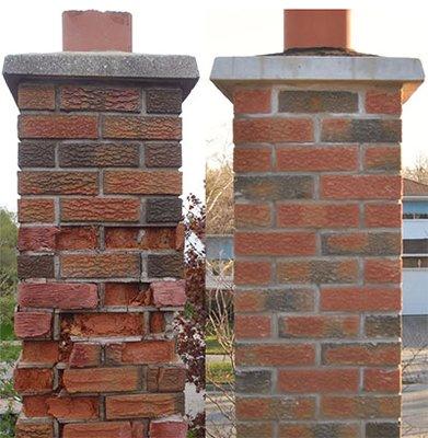 Chimney Before & After