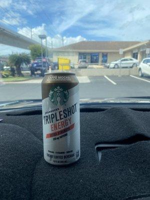 FREE Starbucks energy drink with 8+ gallons of fuel purchase