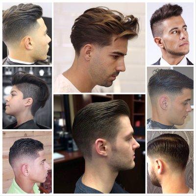 Welcome to our Men's Haircut, Styles Services!!