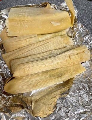 Get there early to get the homemade tamales