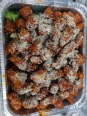 Catering Tray-Sesame Chicken