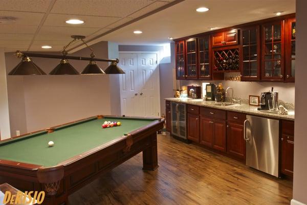 #derisiodifference basement remodel