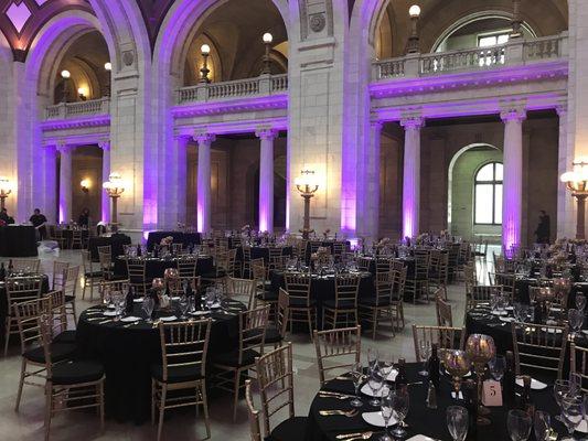 Uplighting - Old Courthouse, Cleveland