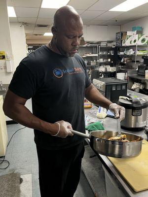 Chef Rex, creator and founder of Creole Bowls to Go, started in 2020 in Charlotte, NC is now in Arizona!