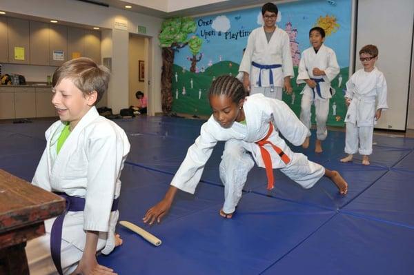 Aikido game for Kids class at Laguna Hills Aikikai in Orange County