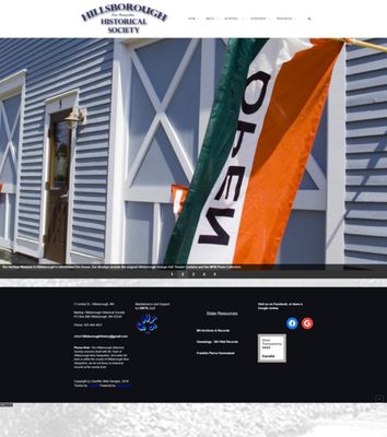 Hillsborough Historical Society - primary website.