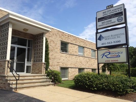 Our Cranston, RI office located at 647 Oaklawn Avenue.